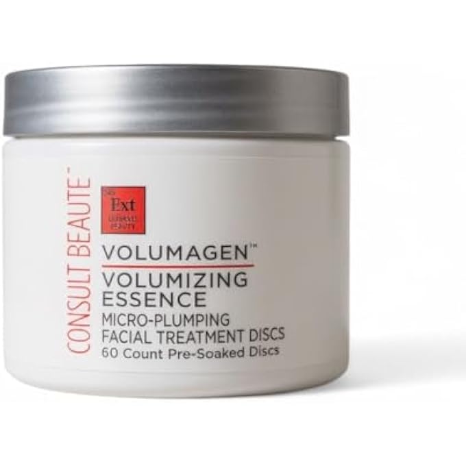 Consult Beaute VOLUMAGEN VOLUMIZING ESSENCE FACIAL TREATMENT DISCS 60 COUNT - Image 1